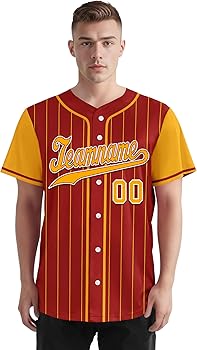 Amazon.co.jp: [Onegam] 名入れ対応 野球ユニフォーム カラフル